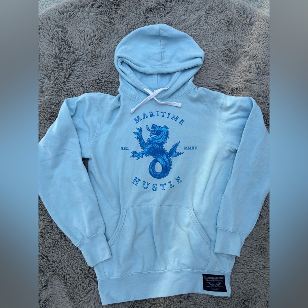 Light Blue Hoodie